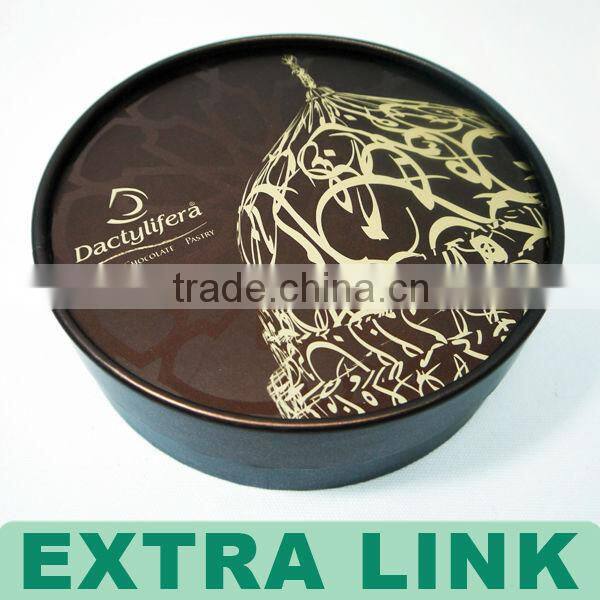 Customized Beautiful And High Quality Cosmetic Round Paper Box For Packing