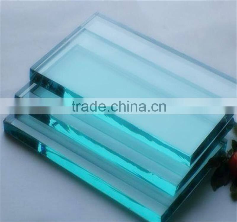 3-19mm clear square float glass