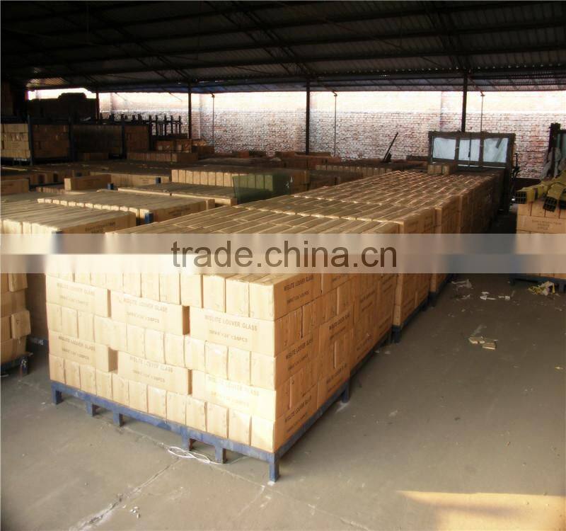 decorative frosted glass louvre windows