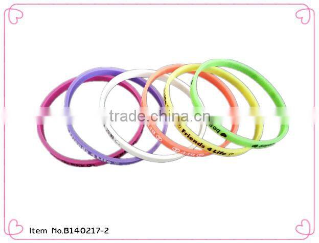 Sport silicone bracelet,printing bracelet,men bracelet