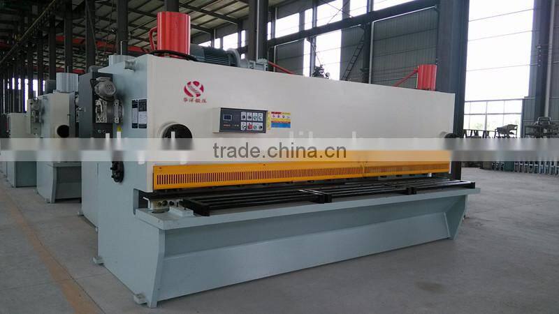 Metal sheet cutter 6000mm shearing machine 16x6000mm