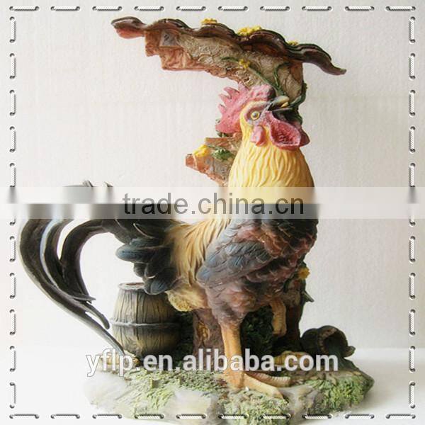Resin Little Fat Bird Ornament Craft for Home Decoration