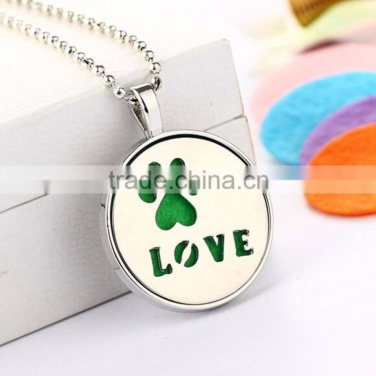 fashion jewelry 2017 trending product cartoon fog diffuser pendant 316l stainless steel jewelry