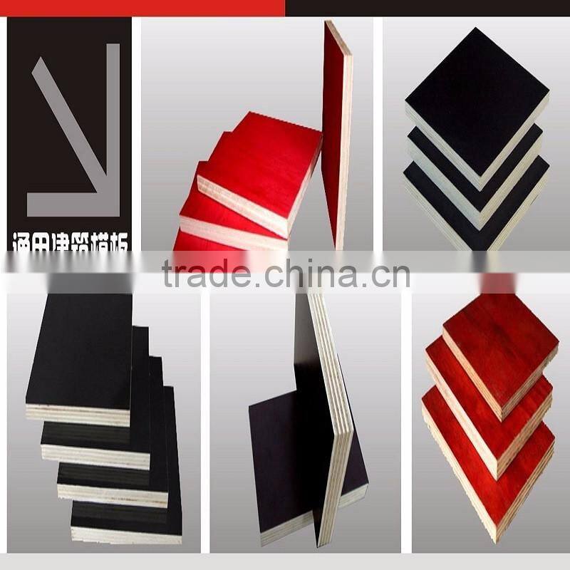 red Marine Grade Film Faced Plywood with Brand Name