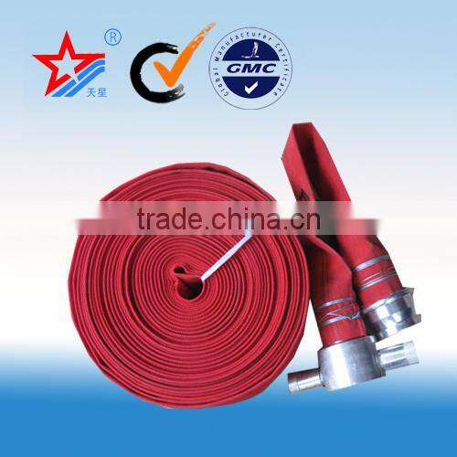 12 Inch PVC Mixed Rubber Lined Canvas Fire Hose