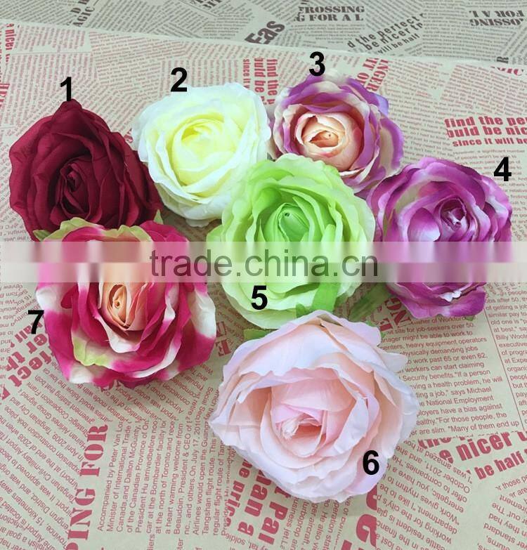 HT048 new design quality silk flower buds for sale