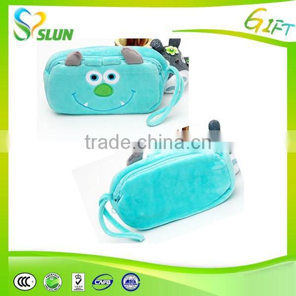 High quality new fashion Plush Pencil pouch Bags for high school girls boys