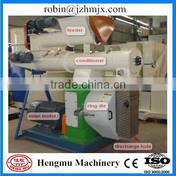 Easy operating large yield long time working poultry peletizer machine