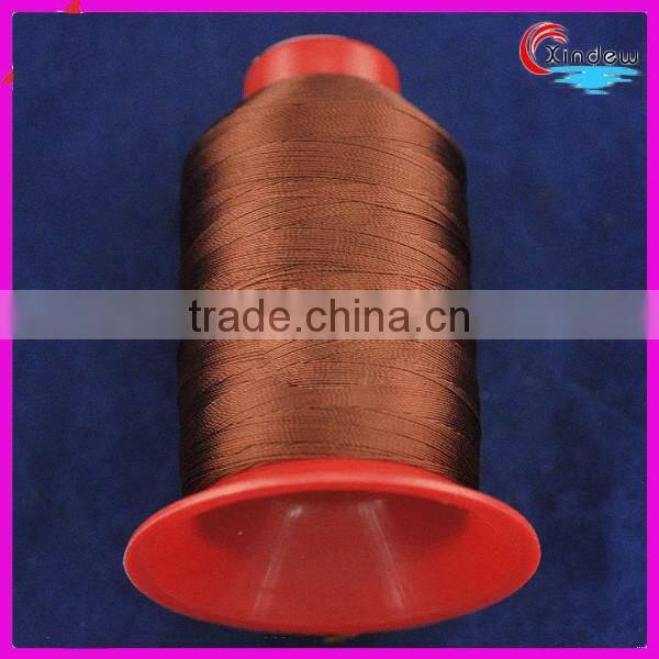 polyester sewing thread for leather product