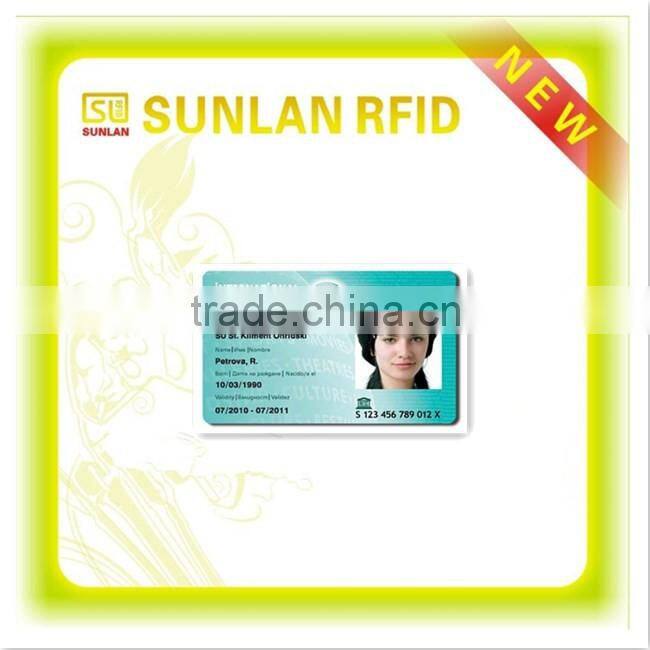 Fast Free Sample ! Student ID Card, RFID IC Card, Contactless Card/plastic id card maker