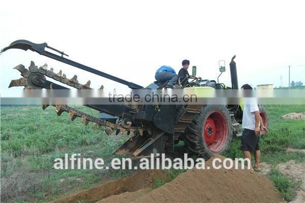 High efficiency good operation trencher ditcher