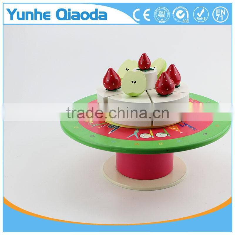 Rotating Display Stand of birthday cake for years of play with music box inside