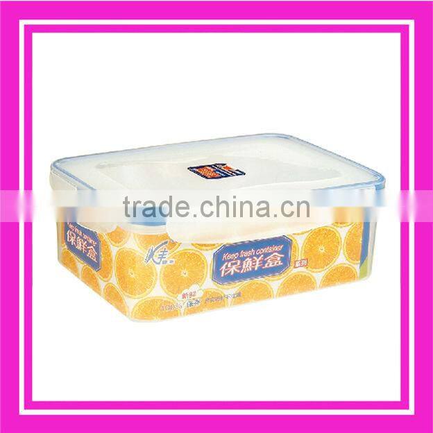1800ml plastic food preservative box & crisper
