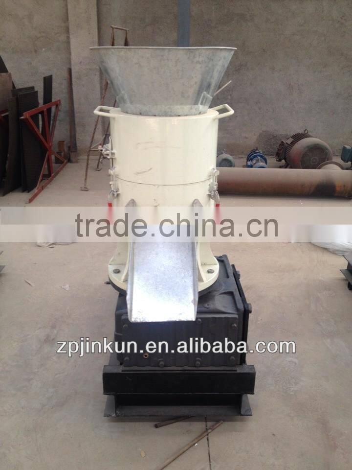 with Hank dragon conveyor small feed pellet pressing machine