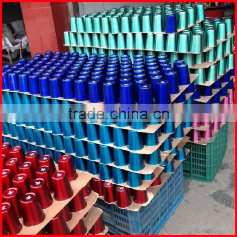 Stainless Steel Camping Cup Coffee Cup - Retro Cafe