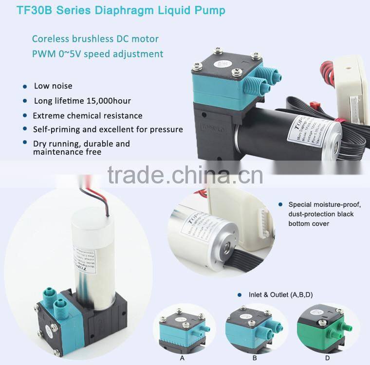 High performance dc brushless micro home mini wash room ozone sterilizer with pump in water