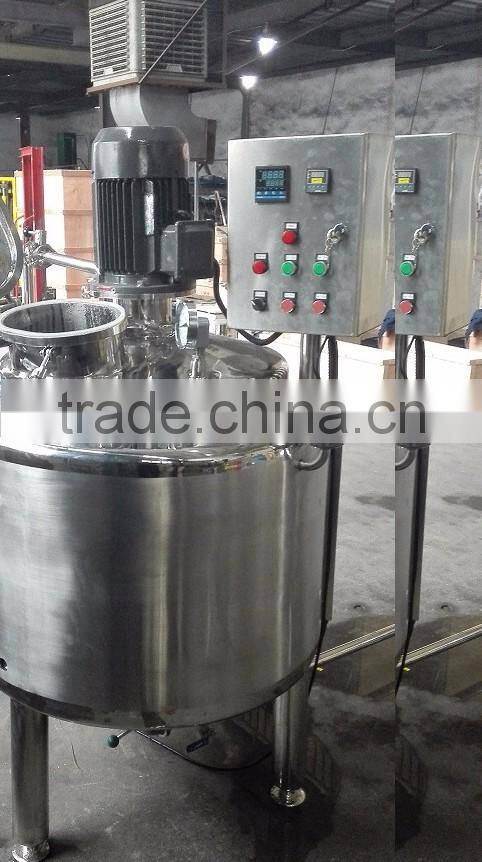 electric heated jacket liquid mixing tank