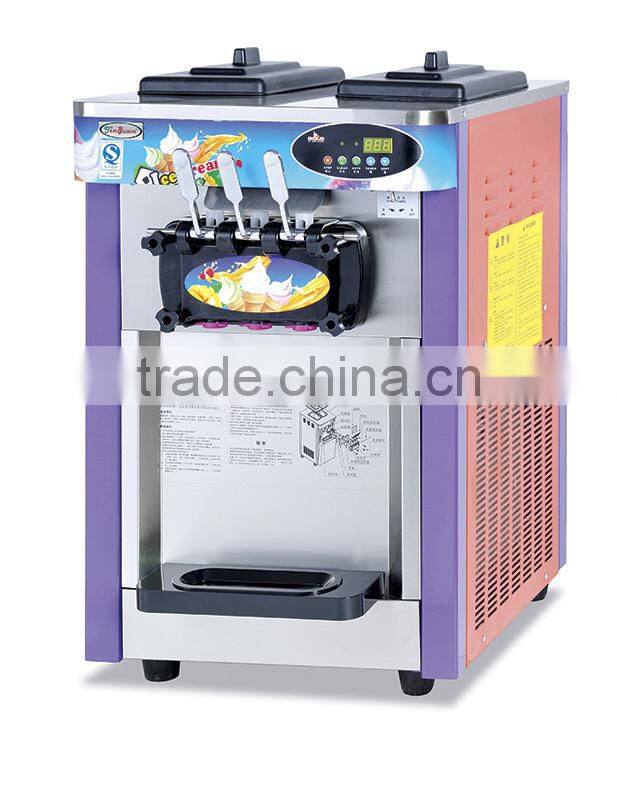 3 Flavors Soft Ice Cream Machine / Ice Cream Maker
