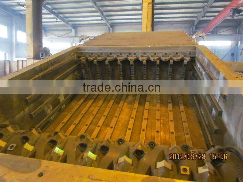 Single shaft shredder