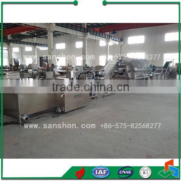 fruit and vegetable processing line