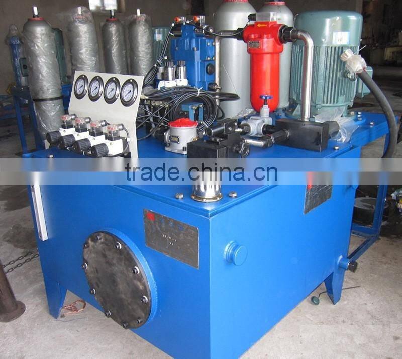Construction waste brick machine hydraulic system