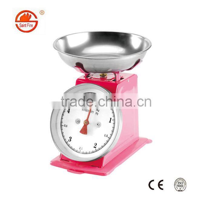 Topsales spring scale kitchen weighing scale