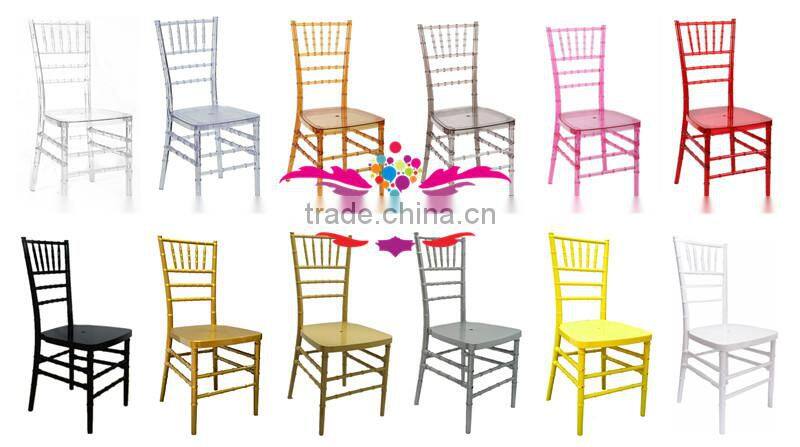 Made from SinoFur hot sale resin chiavari chair