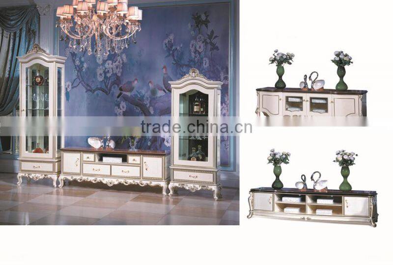 Whose House FurnitureClassic Antique Style White Desk, Executive Desk, Office Desk