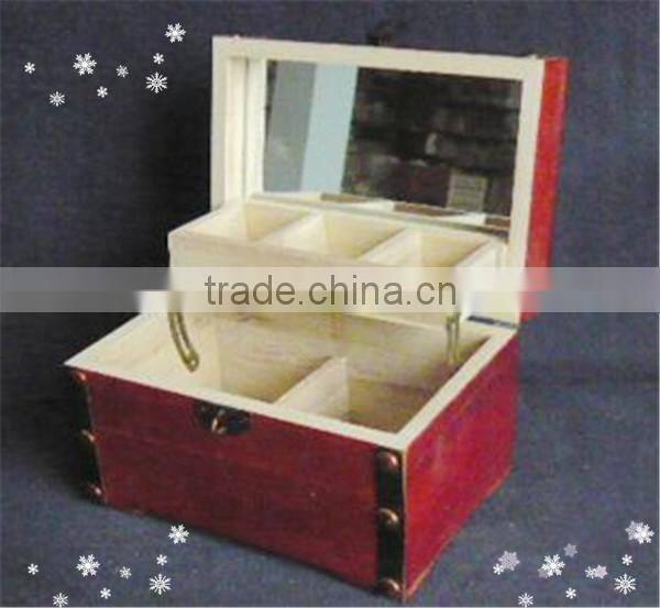 Painting handmade many small drawers wood craft mini cabinet