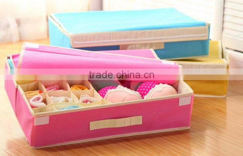 Q1079 Multifunctional folding underwear storage box