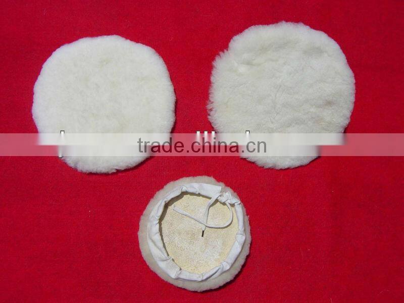 One/double side Wool buffing pad