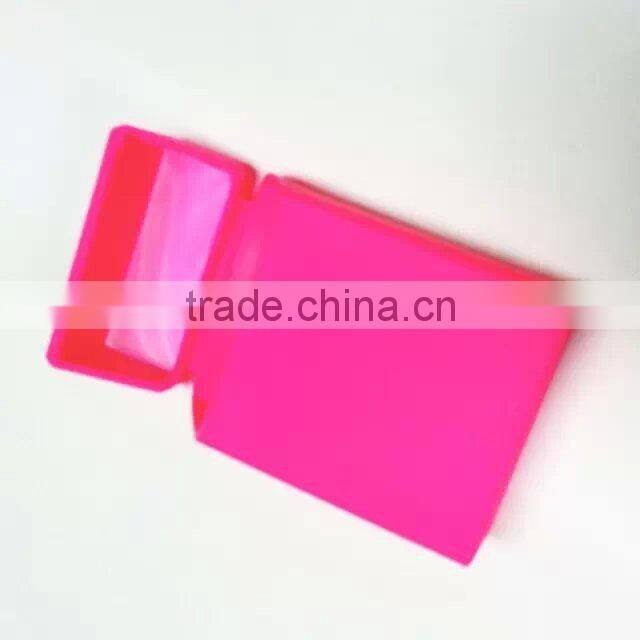 Newly customized colorful design silicone cigarette case