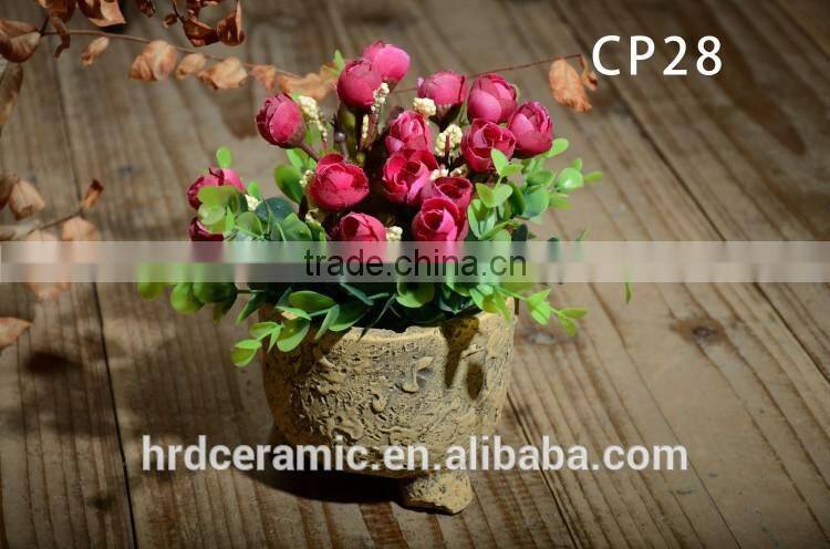 Hot sale indoor window square garden flower pot and planter