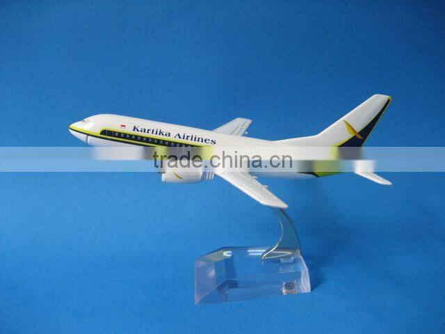 Metal B737-300 Batavia air airplane model