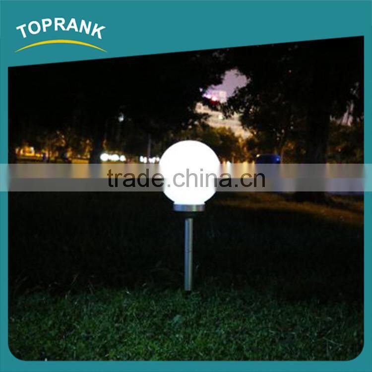 High quality outdoor garden solar ball lights, led garden solar lawn light