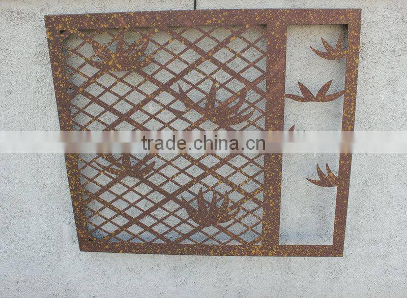 Decorative metal wall art