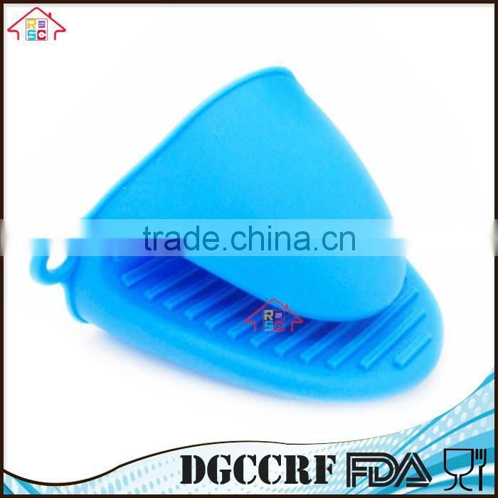 NBRSC High Quality Heat Resistant Mini Cooking Pinch Mitts Silicone Gloves Pot Holder