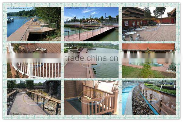 Rainbowwpc wood plastic composite /wpc keel