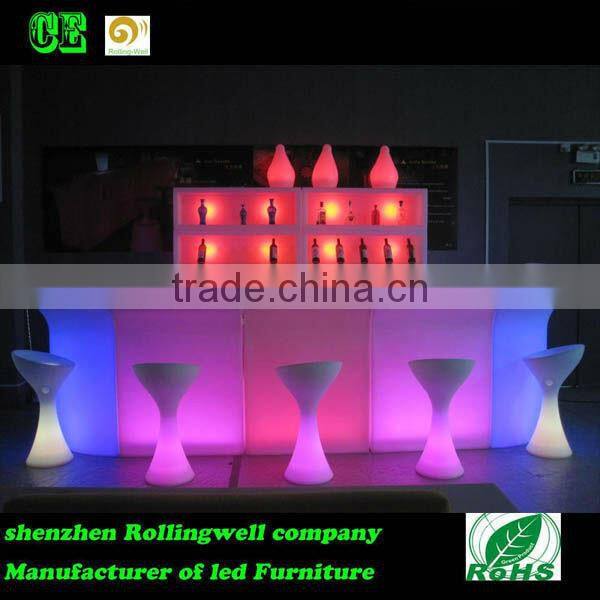 Hot Sale! Colorful led bathroom vanity cabinet Home decorative tv cabinet/glass key cabinet