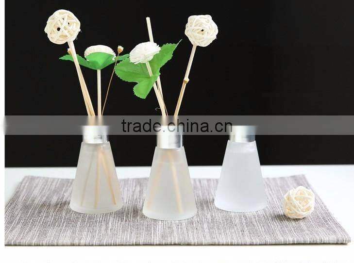 60ml 120ml 180ml 200ml aroma diffuser glass bottle with reed