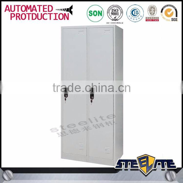 Industrial metal furniture 2 doors golf bag storage locker