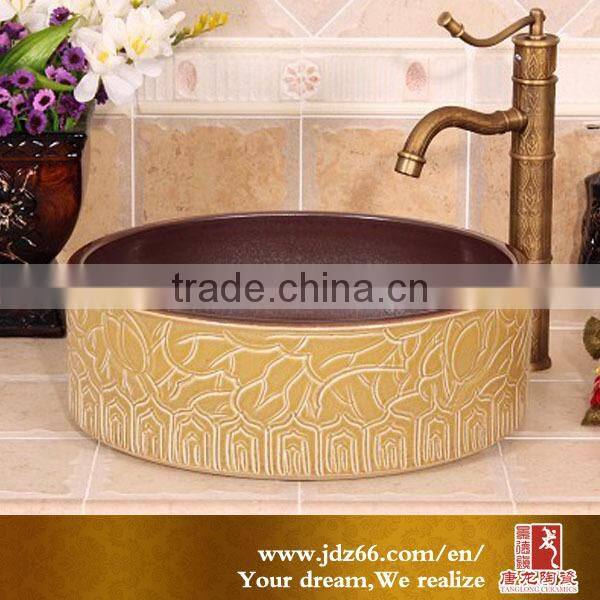 Jingdezhen Specially Design Ceramic Wash Basin Price in India