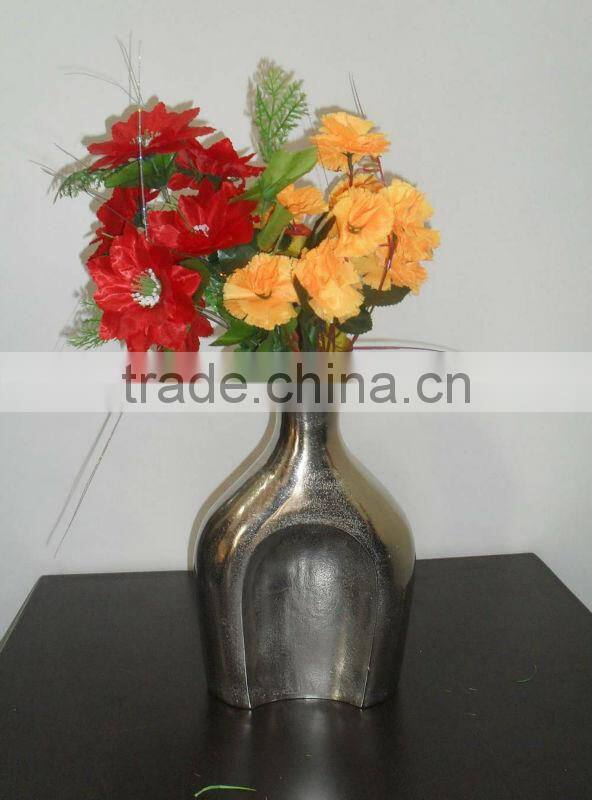 Flower Vase for Home Decoration Nickle Plated