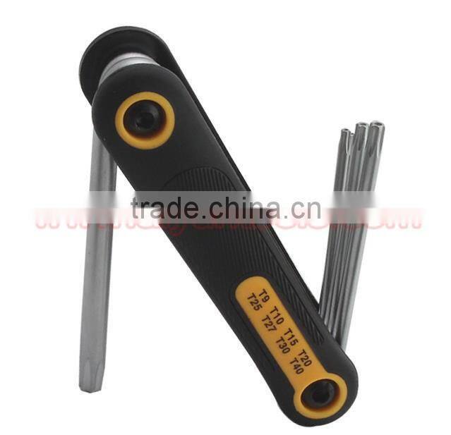 T Type Handle Hex Wrench(spanner) Foldable hex key wrench folding Aluminum Alloy