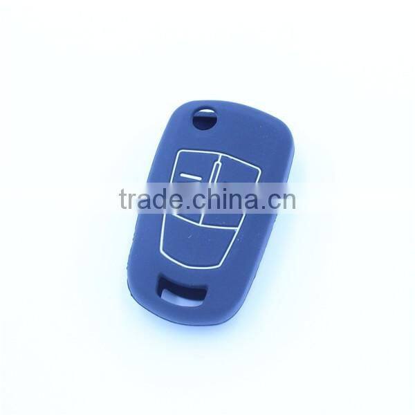 Silicone Remote Skin Cover fit for Opel Vauxhall 3 Button Flip Remote Key Case