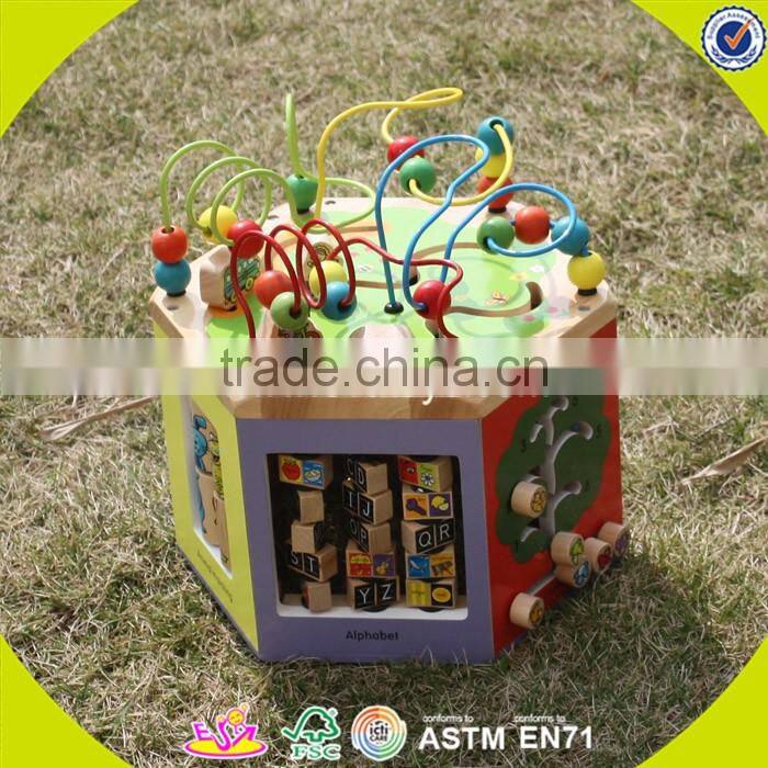 2017 wholesale baby wooden abacus beads funny kids wooden abacus beads sale children wooden abacus beads W12D047