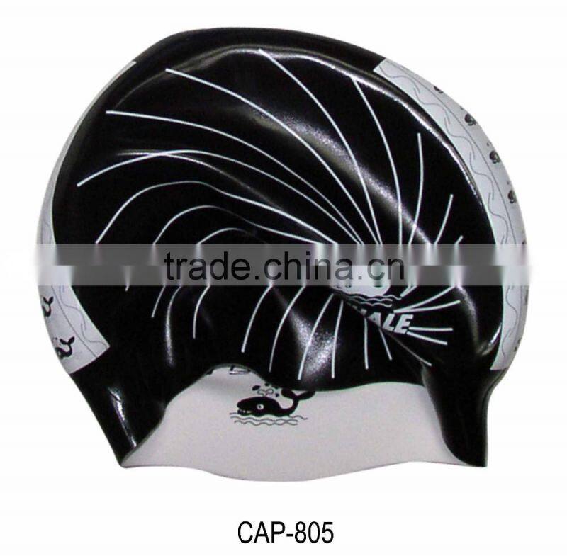 Custom Fashion Elegant Racing Swim Cap (CAP-800)