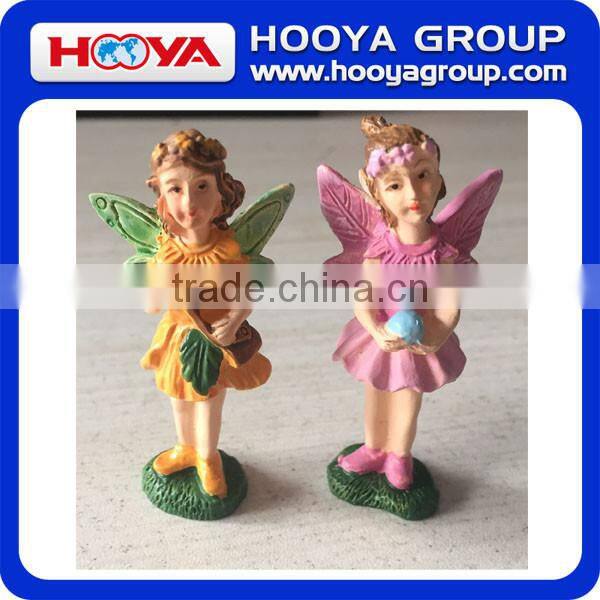 set of 4 resin miniature garden fairy figurine