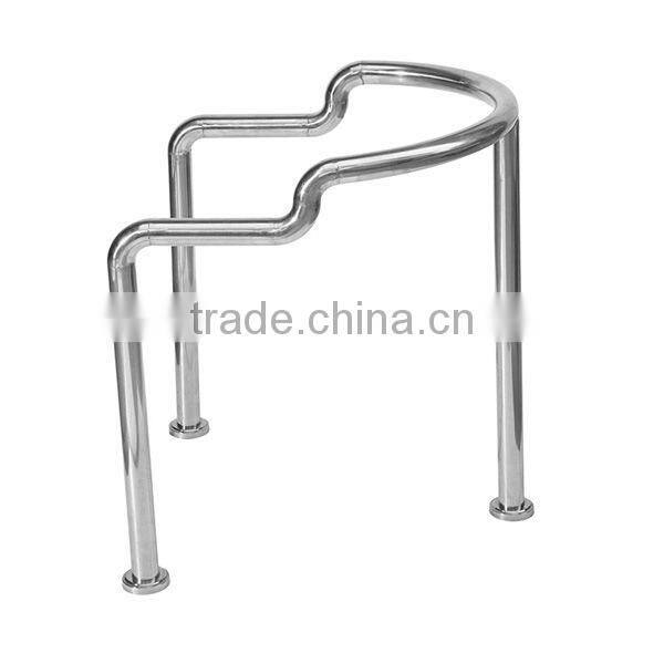 Factory supplied stainless steel swimming pool spa handrail (FM-016)