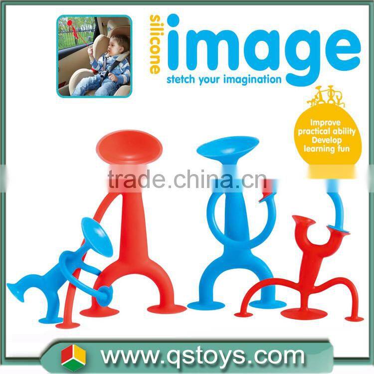 funny suction mold building blocks toys